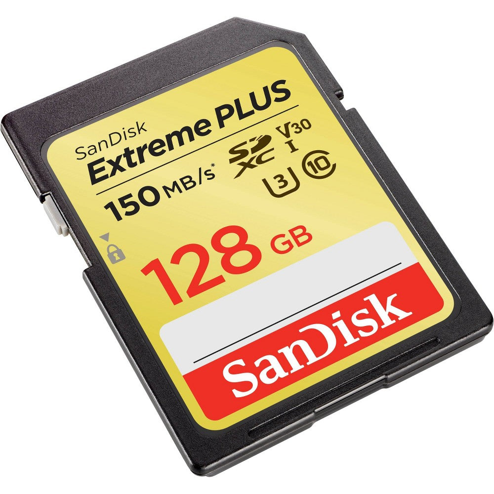 SanDisk Extreme PLUS 128GB SD UHS-I Memory Card