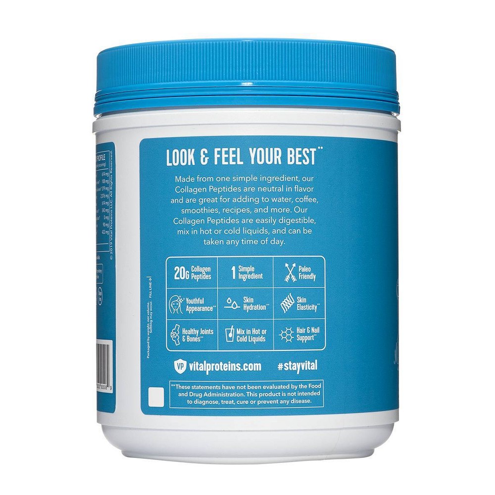 Vital Proteins Unflavored Collagen Peptides Powder - 20oz