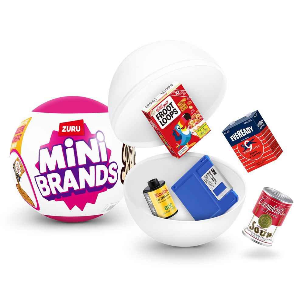 Mini Brands Retro Series 1 Collectible Capsule