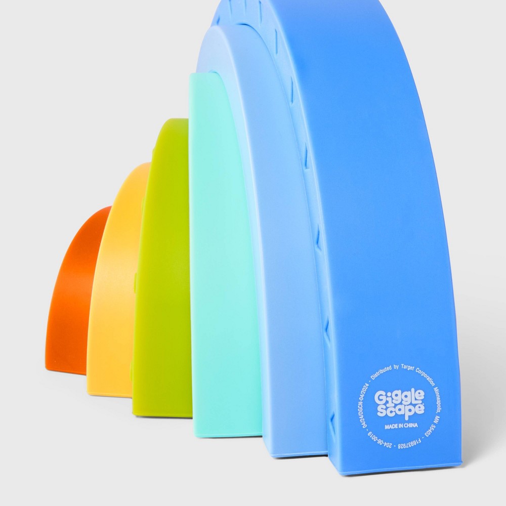 Silicone Rainbow Stacker - Gigglescape