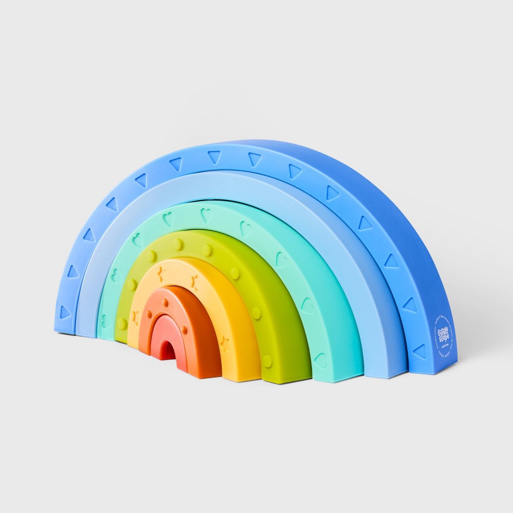 Silicone Rainbow Stacker - Gigglescape