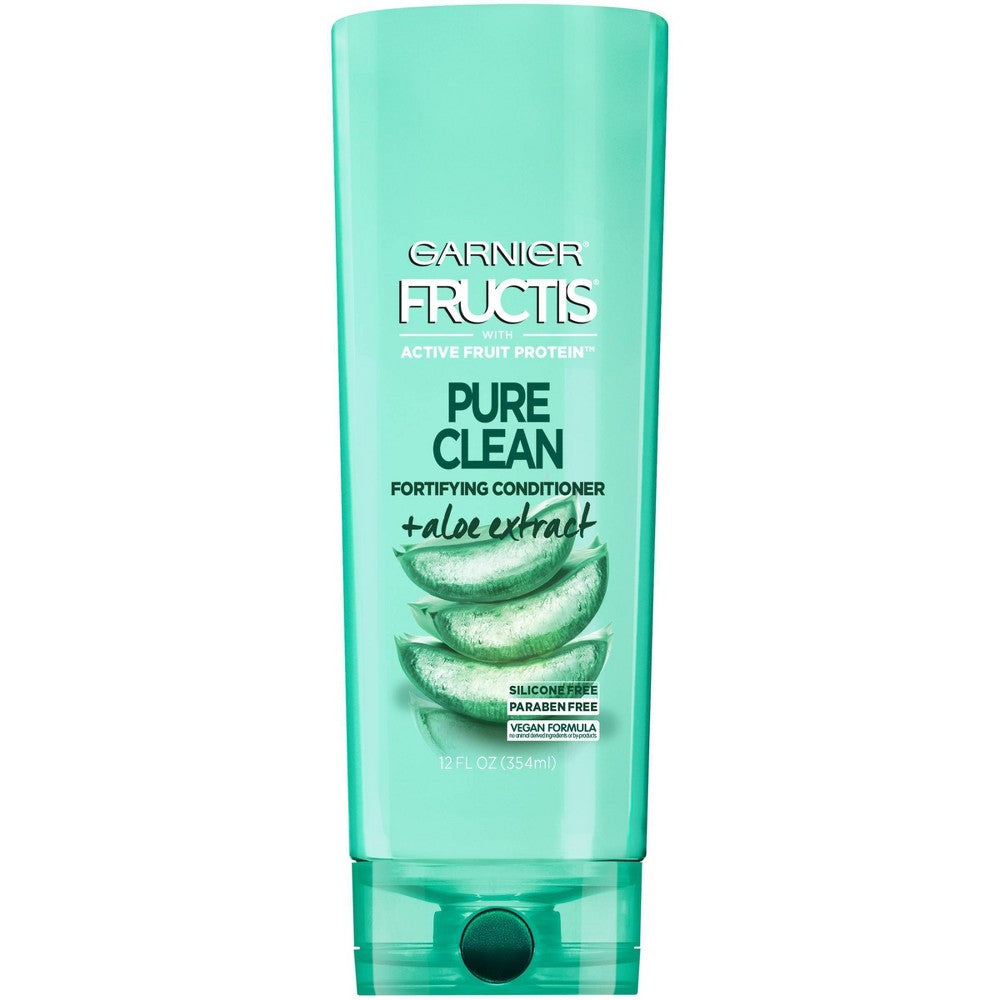 Garnier Fructis with Active Fruit Protein Pure Clean Fortifying Conditioner with Aloe Extract - 12 fl oz