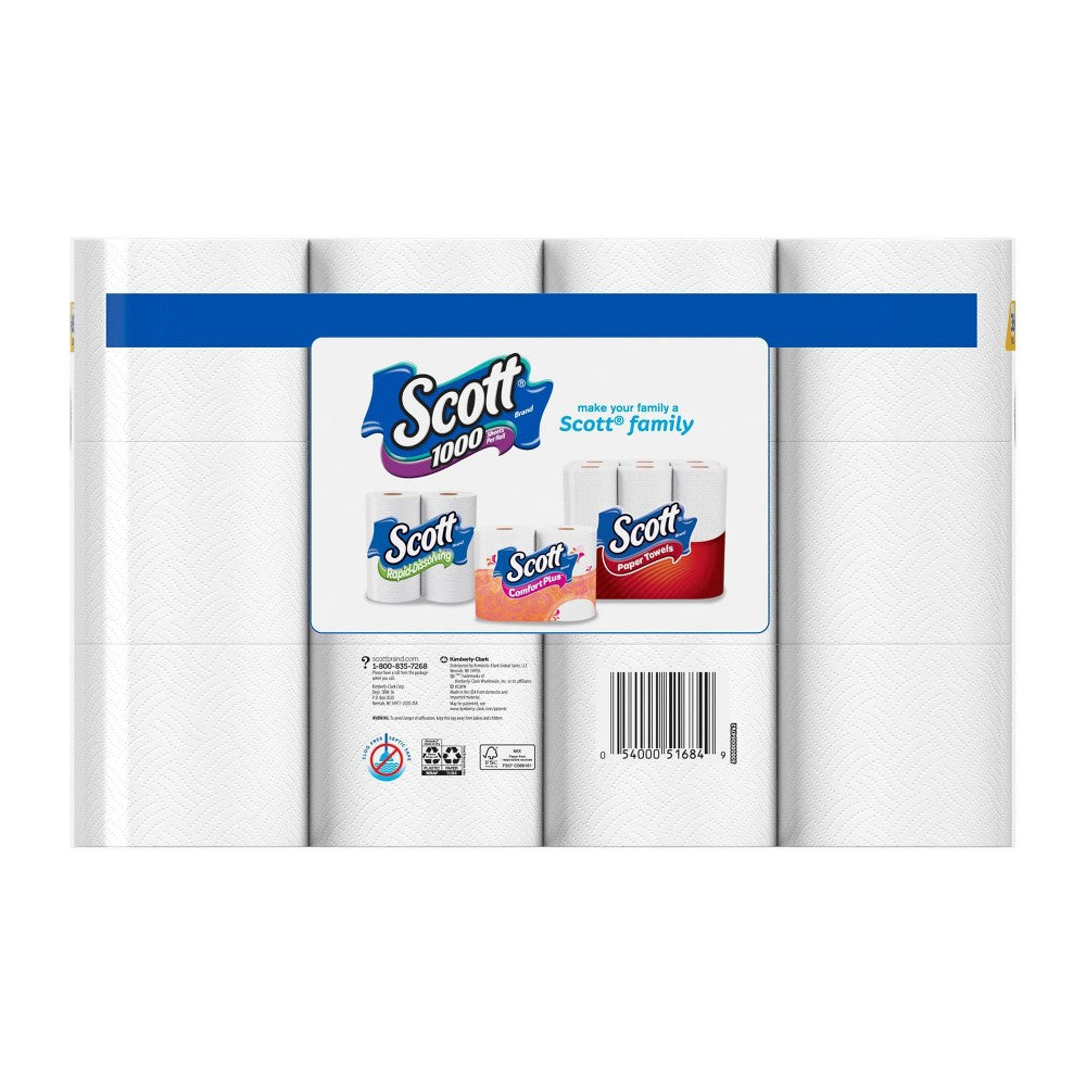 Scott 1000 Toilet Paper - 36 Rolls