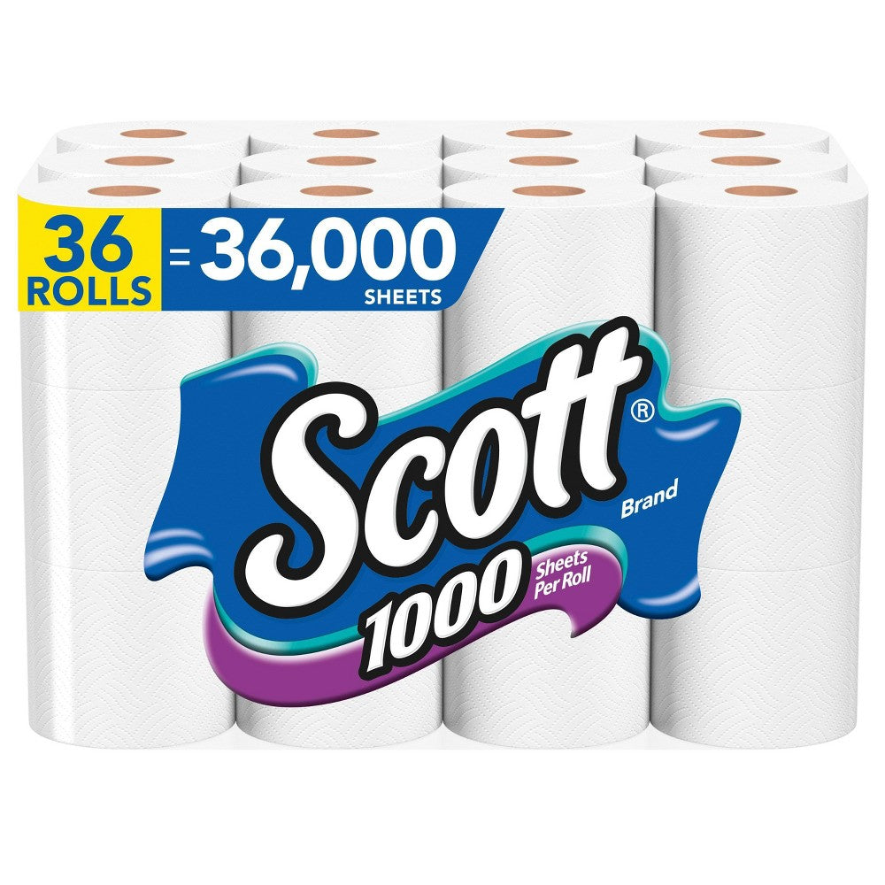 Scott 1000 Toilet Paper - 36 Rolls