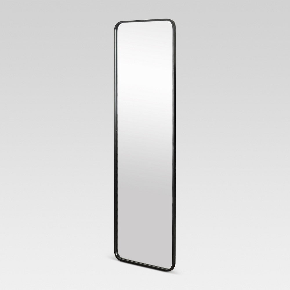 Over-the-Door Mirror Metal Black - Project 62 (LOCAL PICKUP ONLY)