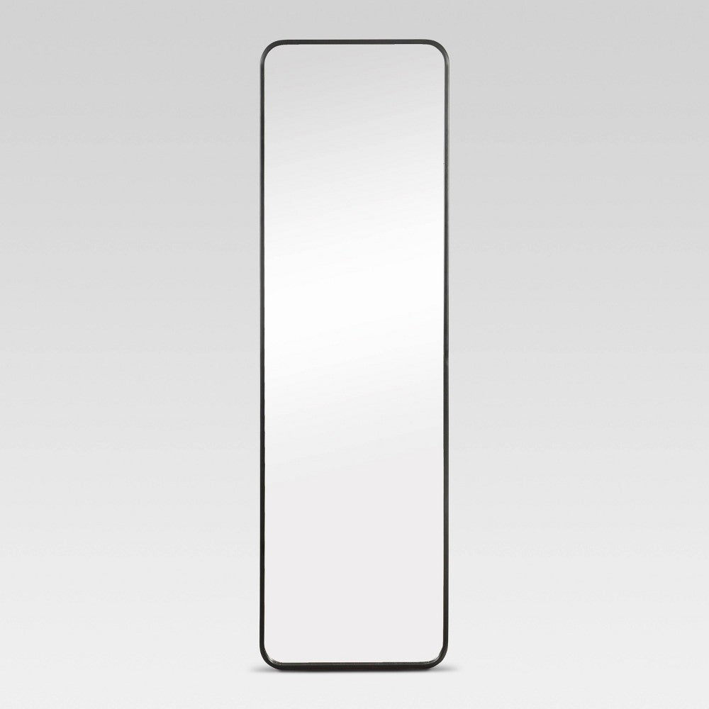Over-the-Door Mirror Metal Black - Project 62 (LOCAL PICKUP ONLY)