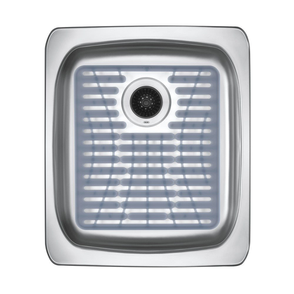 OXO 11.3" x 12.8" Silicone Sink Mat Gray
