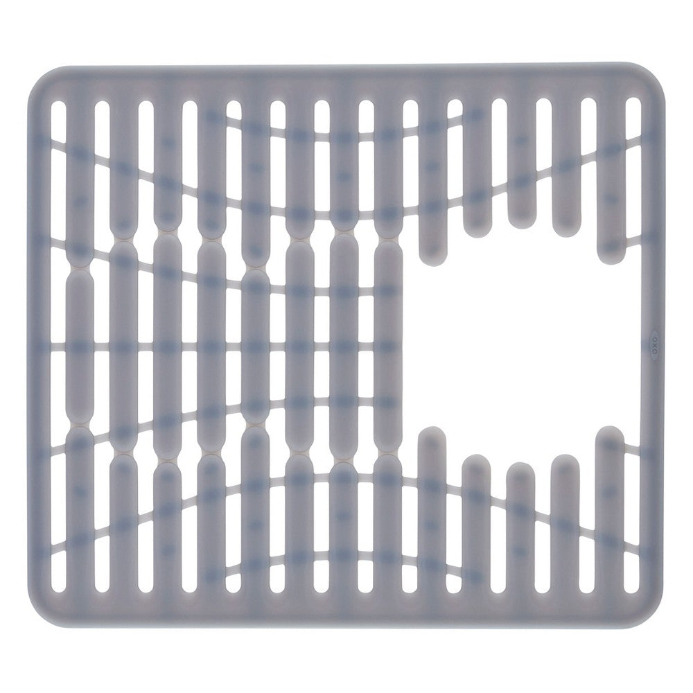 OXO 11.3" x 12.8" Silicone Sink Mat Gray
