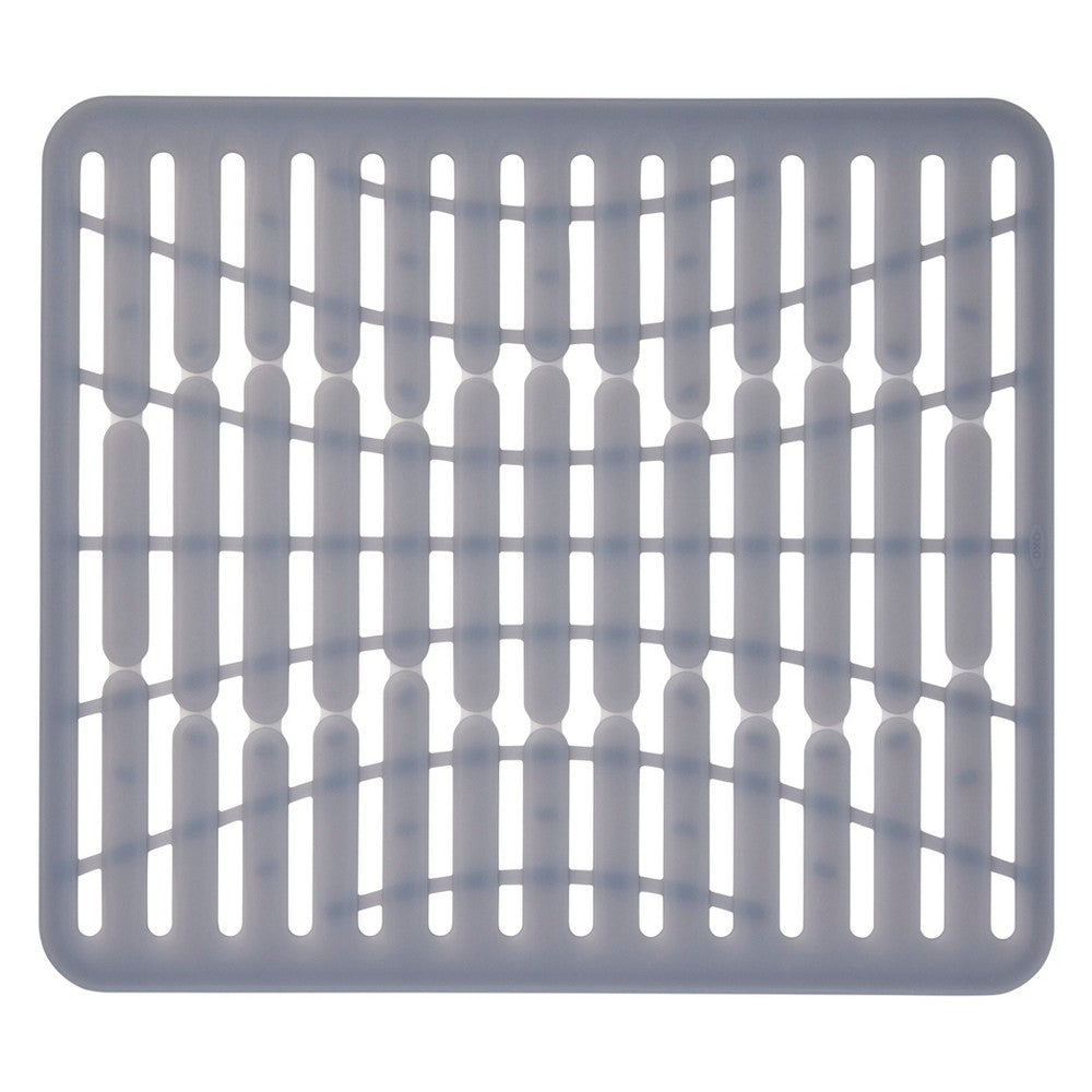 OXO 11.3" x 12.8" Silicone Sink Mat Gray