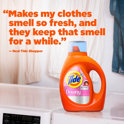 Tide Liquid HE Laundry Detergent - April Fresh - 92oz