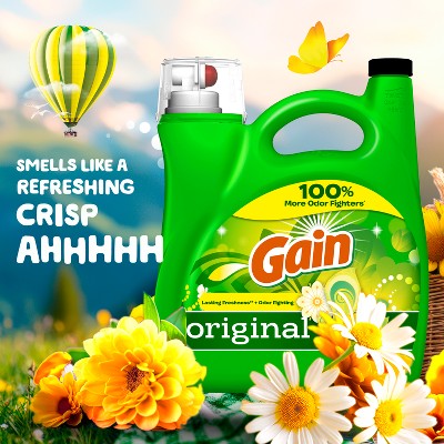 Gain Liquid Laundry Detergent - Original - 144 fl oz