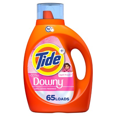 Tide Liquid HE Laundry Detergent - April Fresh - 92oz