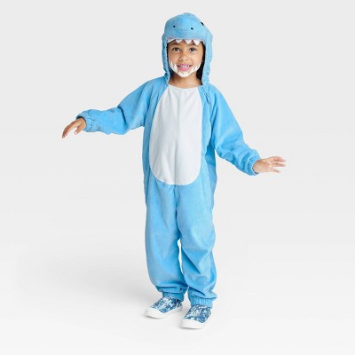 Toddler Shark Halloween Costume Jumpsuit 18-24M - Hyde & EEK! Boutique: Cozy, Plush, Zippered