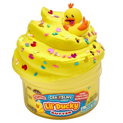 Cra-Z-Slimy Slime Dome Yellow Lil' Ducky: Creativity Focus, Includes 4 Pieces, 2.4 Net Weight