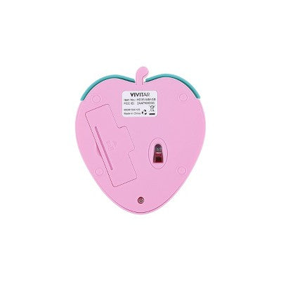 Vivitar 'Strawberry' Novelty Computer Mouse - Berry Pink: Wireless Radio Frequency, Home Use