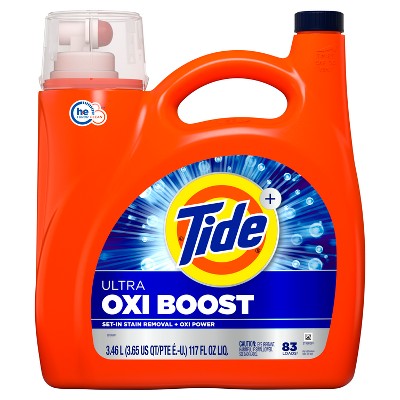 Tide Liquid HE Oxi Boost Laundry Detergent - 117oz