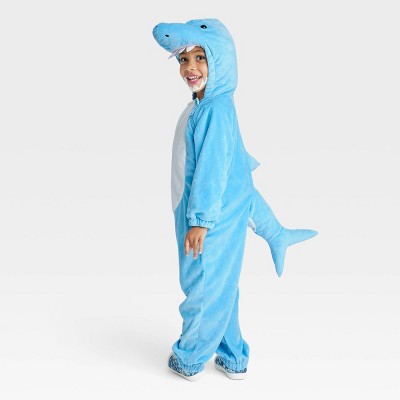 Toddler Shark Halloween Costume Jumpsuit 18-24M - Hyde & EEK! Boutique: Cozy, Plush, Zippered