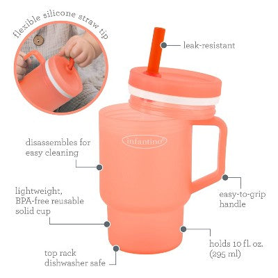 Infantino My 1st Tumbler - Pink - 10oz