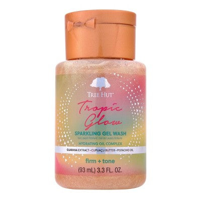Tree Hut Mini Foaming Gel Body Wash - Tropic Glow - 3.3 fl oz