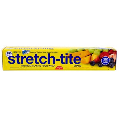 Stretch-Tite Plastic Food Wrap - 250 sq ft