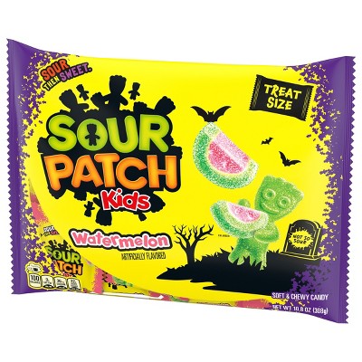 SOUR PATCH KIDS Watermelon Treat Size Halloween Candy - 9.7oz/22ct