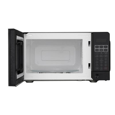 Proctor Silex 700W 0.6cu ft Countertop Microwave Oven Black: Small Microwave for Dorm, Compact Kitchen Appliance (LOCAL PICKUP ONLY)