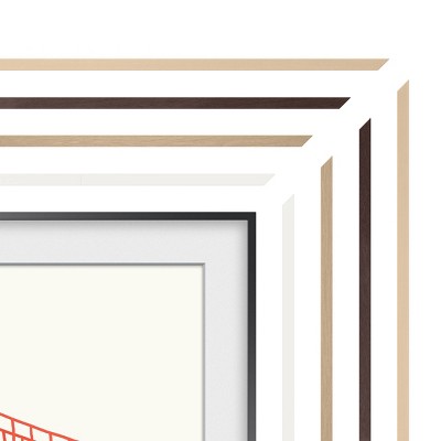 Samsung 65" The Frame Customizable Bezel - Modern Teak: Light Brown Home Accessory (LOCAL PICKUP ONLY)