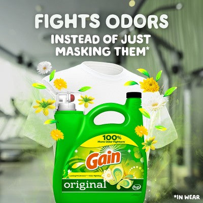 Gain Liquid Laundry Detergent - Original - 144 fl oz