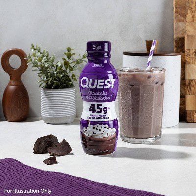 Quest Nutrition Ready to Drink High Protein Milkshake - Chocolate - 56 fl oz/4ct