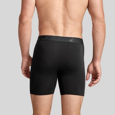 Jockey Generation Men's Active Cotton 3pk Briefs - Black XL