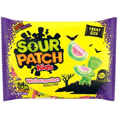 SOUR PATCH KIDS Watermelon Treat Size Halloween Candy - 9.7oz/22ct
