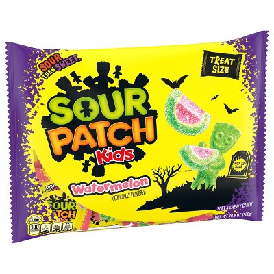 SOUR PATCH KIDS Watermelon Treat Size Halloween Candy - 9.7oz/22ct