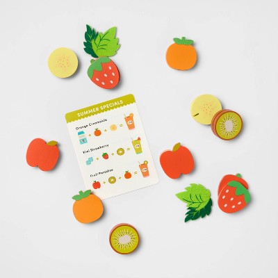 Smoothie Maker Play Set - Gigglescape: Creative Toy Kitchen, Play Food, 28 Pieces, Ages 3+, Fine Motor Skills