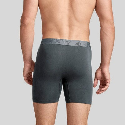 Jockey Generation Men's Active Cotton 3pk Briefs - Gray/White XL