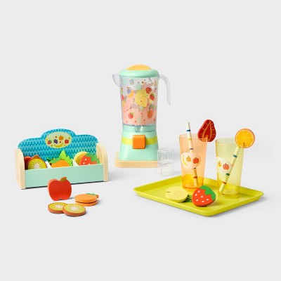 Smoothie Maker Play Set - Gigglescape: Creative Toy Kitchen, Play Food, 28 Pieces, Ages 3+, Fine Motor Skills