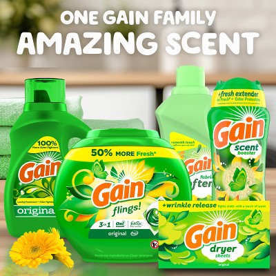 Gain Liquid Laundry Detergent - Original - 144 fl oz