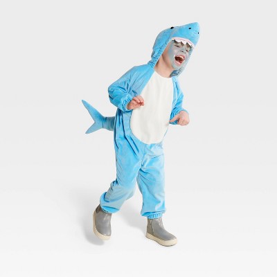 Toddler Shark Halloween Costume Jumpsuit 18-24M - Hyde & EEK! Boutique: Cozy, Plush, Zippered