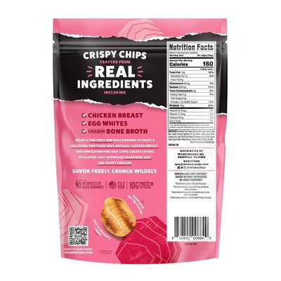 WILDE 10g Protein Chips Himalayan Pink Salt - 4oz